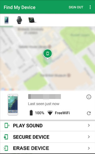 reinitialiser huawei