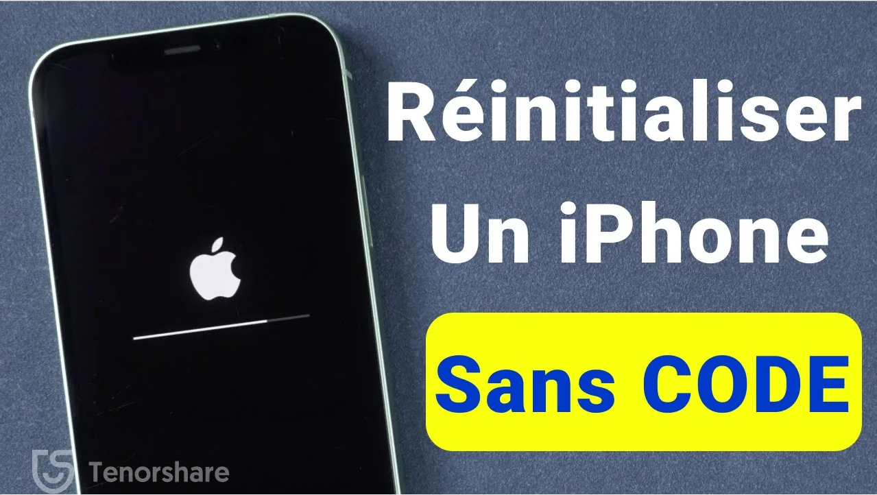 réinitialiser iphone 6 sans code