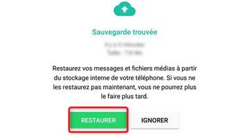 restore chat history from backup in whatsapp on iphone