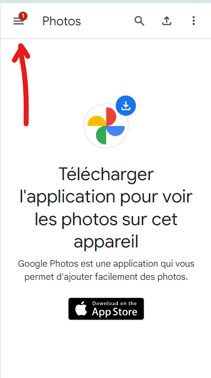 Open Google Photos