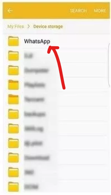 open the file explorer