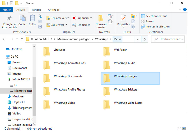 trouver whatsapp images